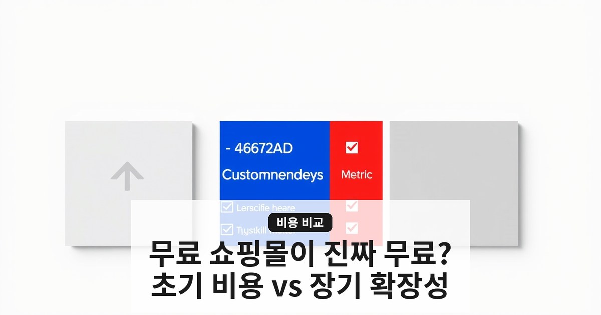 쇼핑몰 만들기 무료 vs 유료: 카페24, 스마트스토어, 자체 개발 비교 가이드